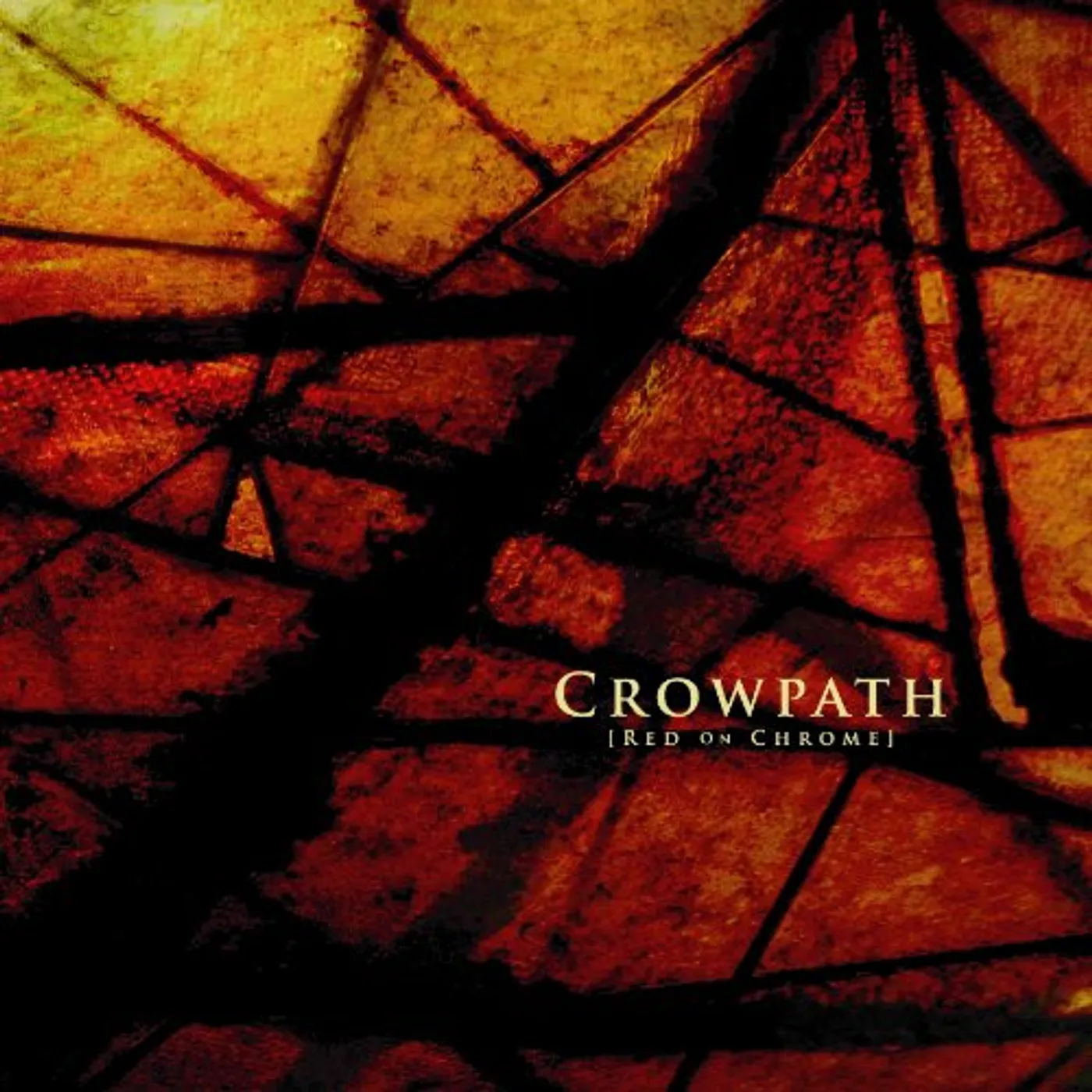 Crowpath Red On Chrome Vinyl Record