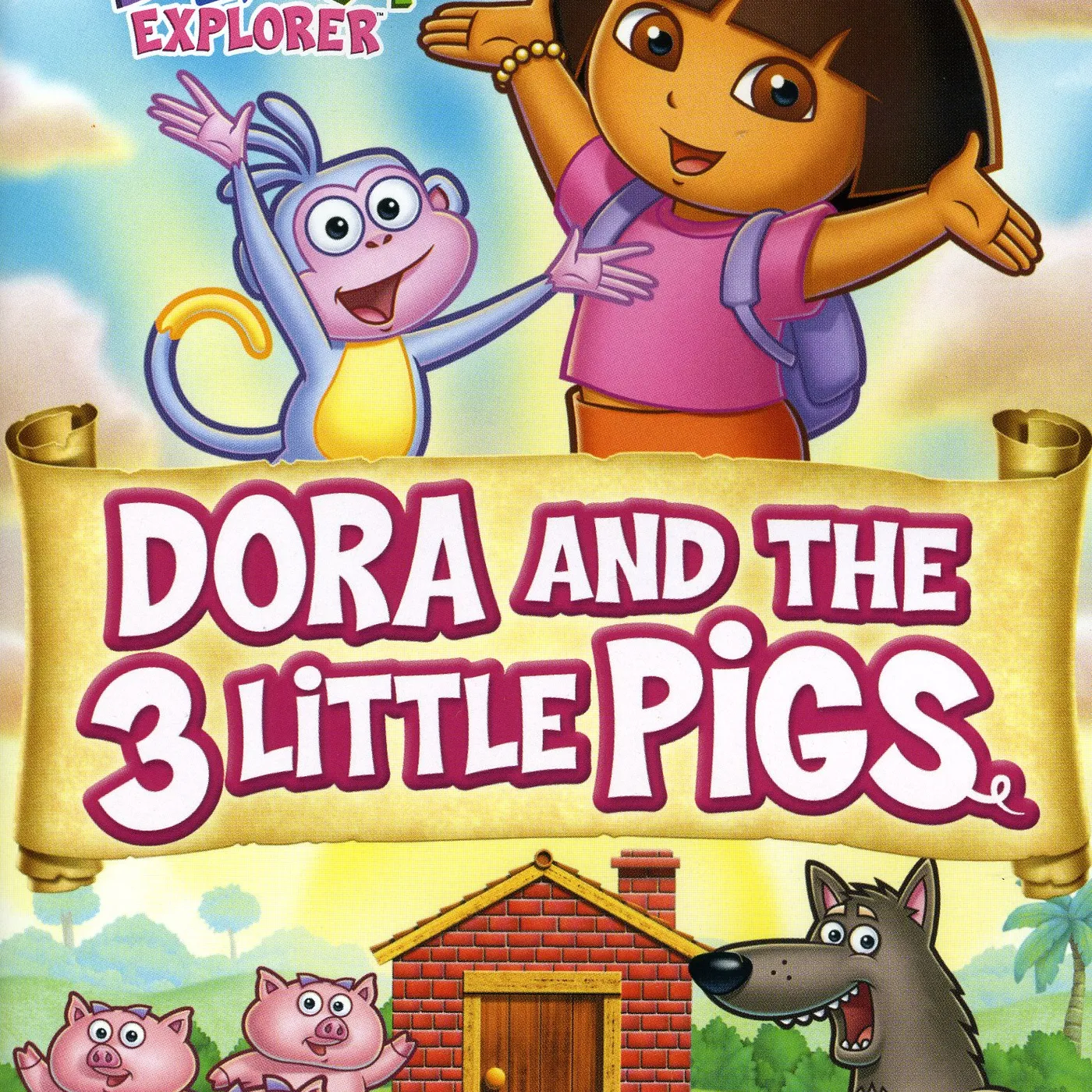 Dora The Explorer DORA & THE THREE LITTLE PIGS DVD