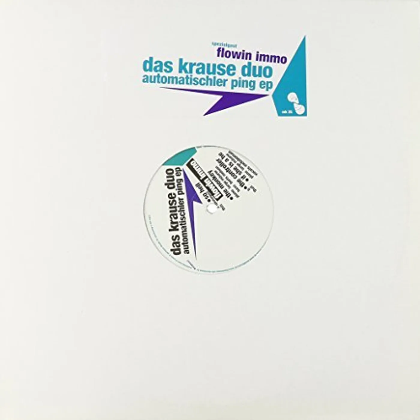 Krause Duo AUTOMATISCHLER PING Vinyl Record