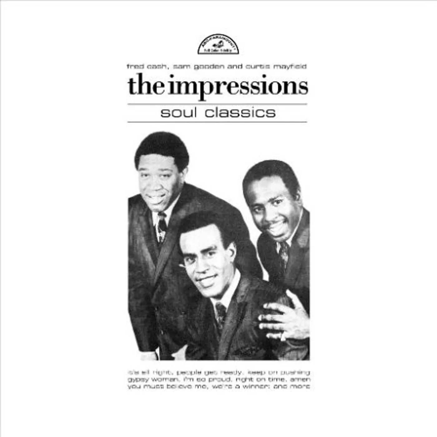 The Impressions SOUL CLASSICS CD