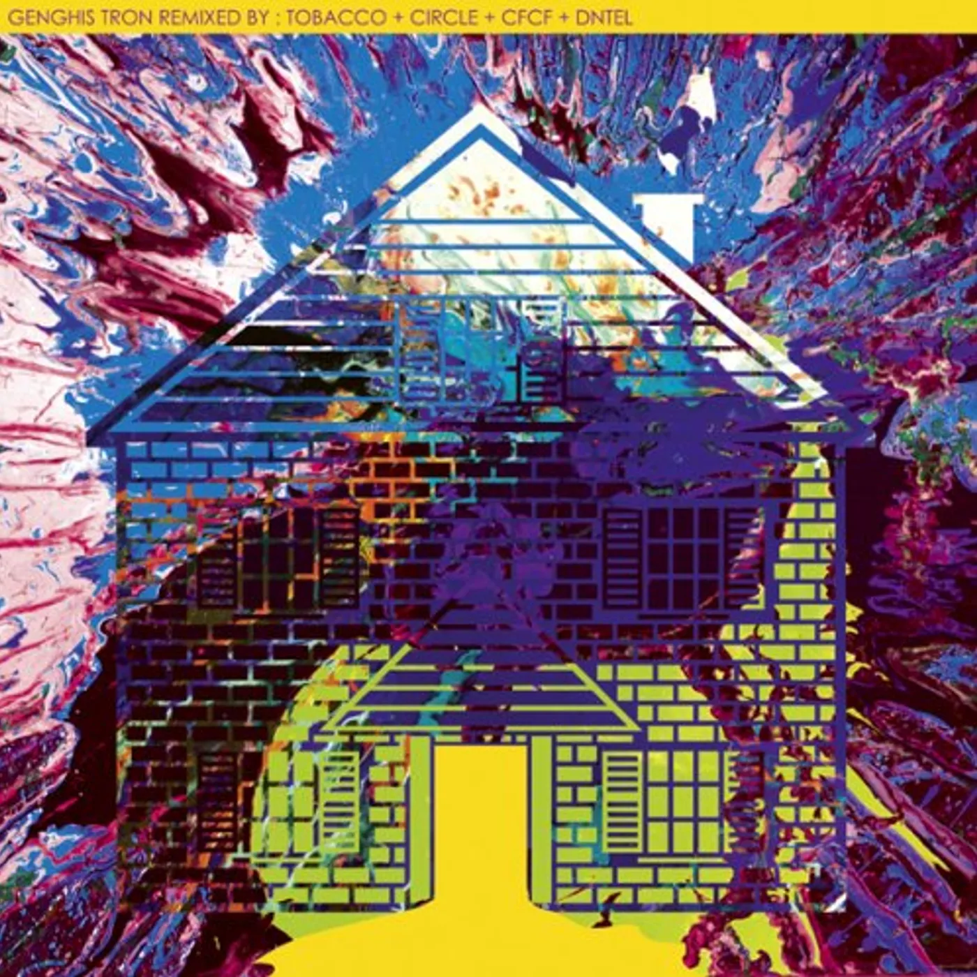 Genghis Tron BOARD UP THE HOUSE REMIXES 2 Vinyl Record