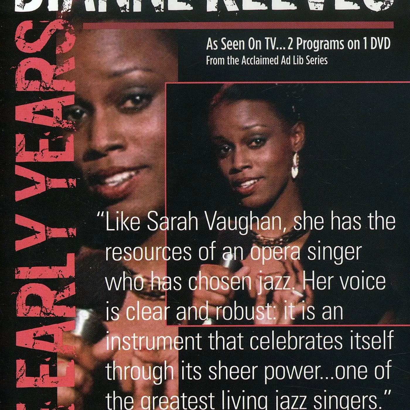 Dianne Reeves EARLY YEARS DVD