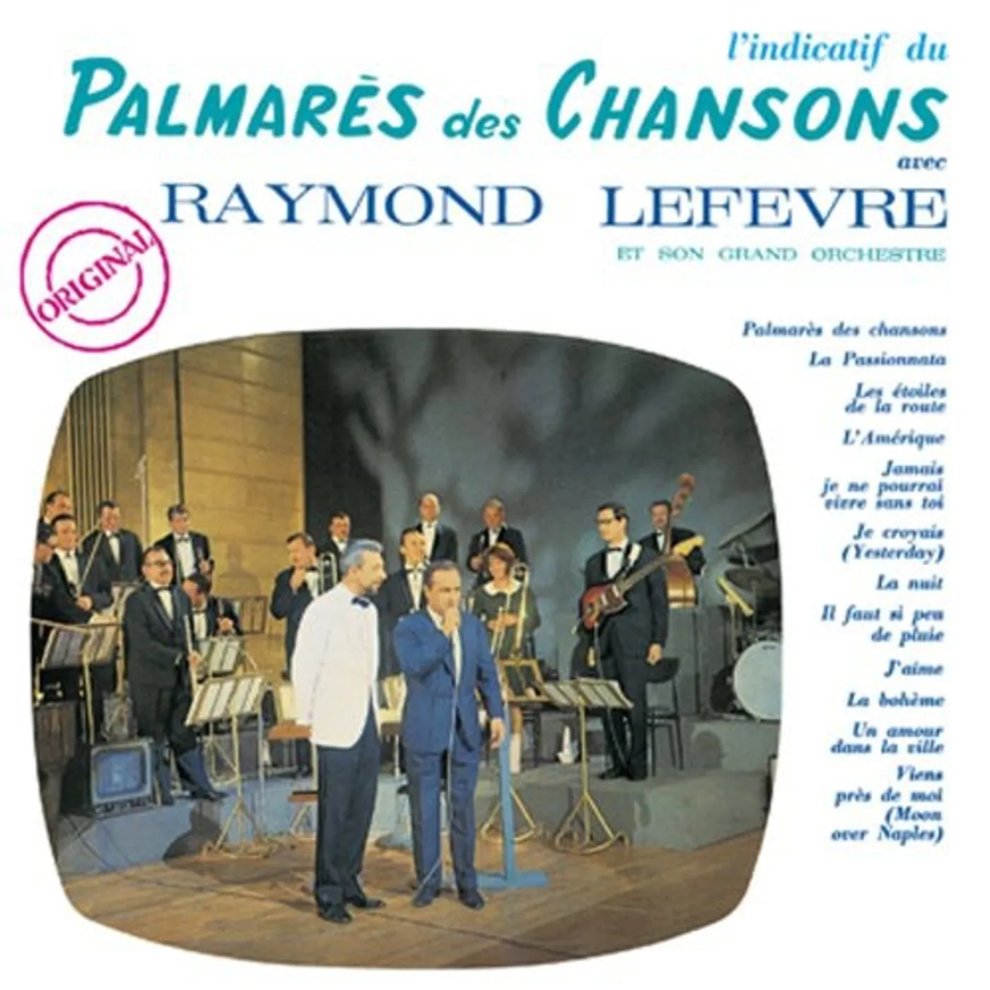 Raymond Lefevre PALMARES DES CHANSONS CD