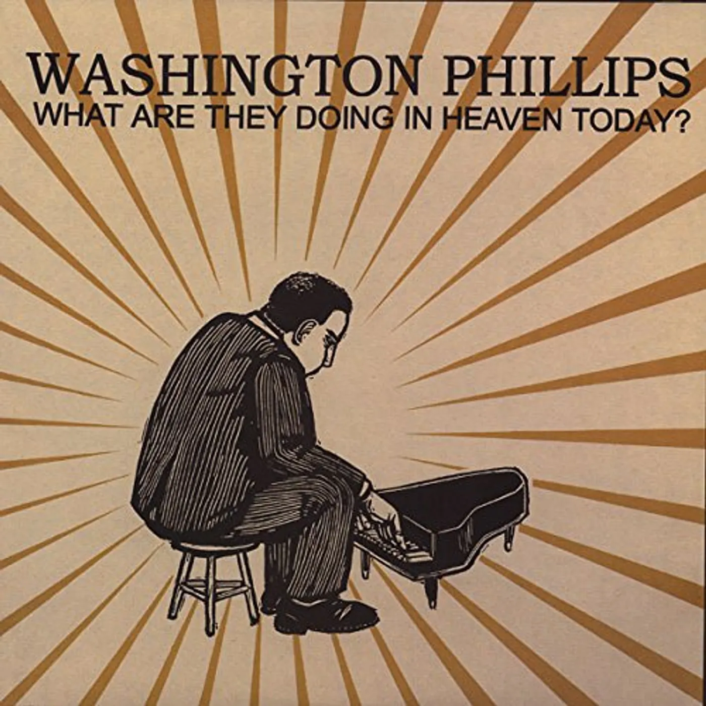 Washington Phillips WHAT ARE THEY DOING IN HEAVEN TODAY Vinyl Record