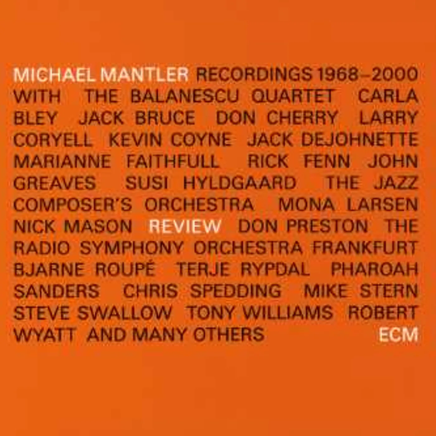 Michael Mantler REVIEW CD