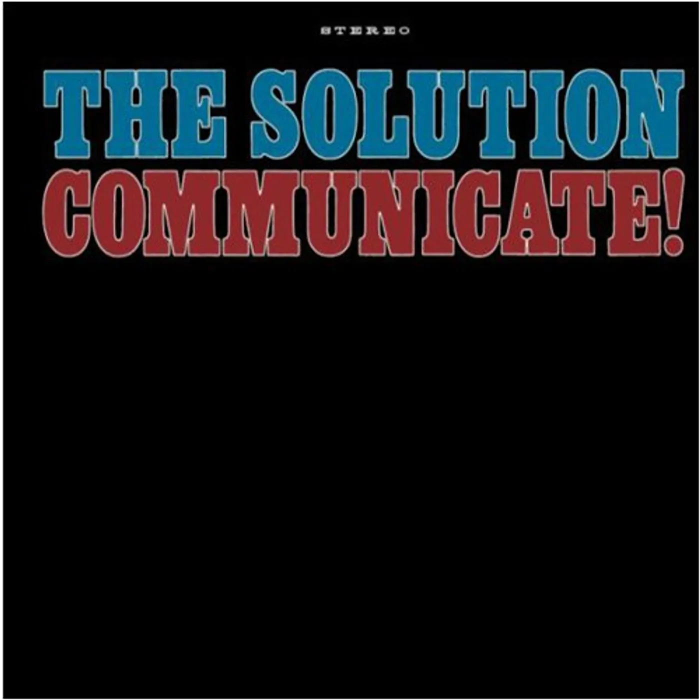 The Solution COMMUNICATE Vinyl Record