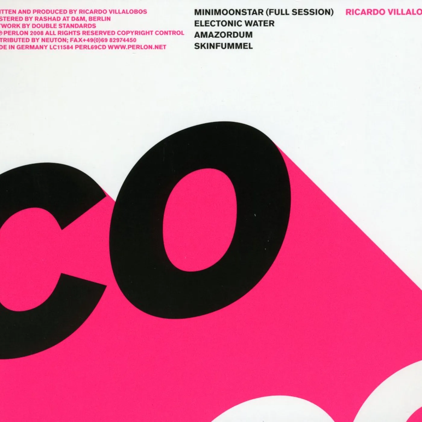 Ricardo Villalobos VASCO CD