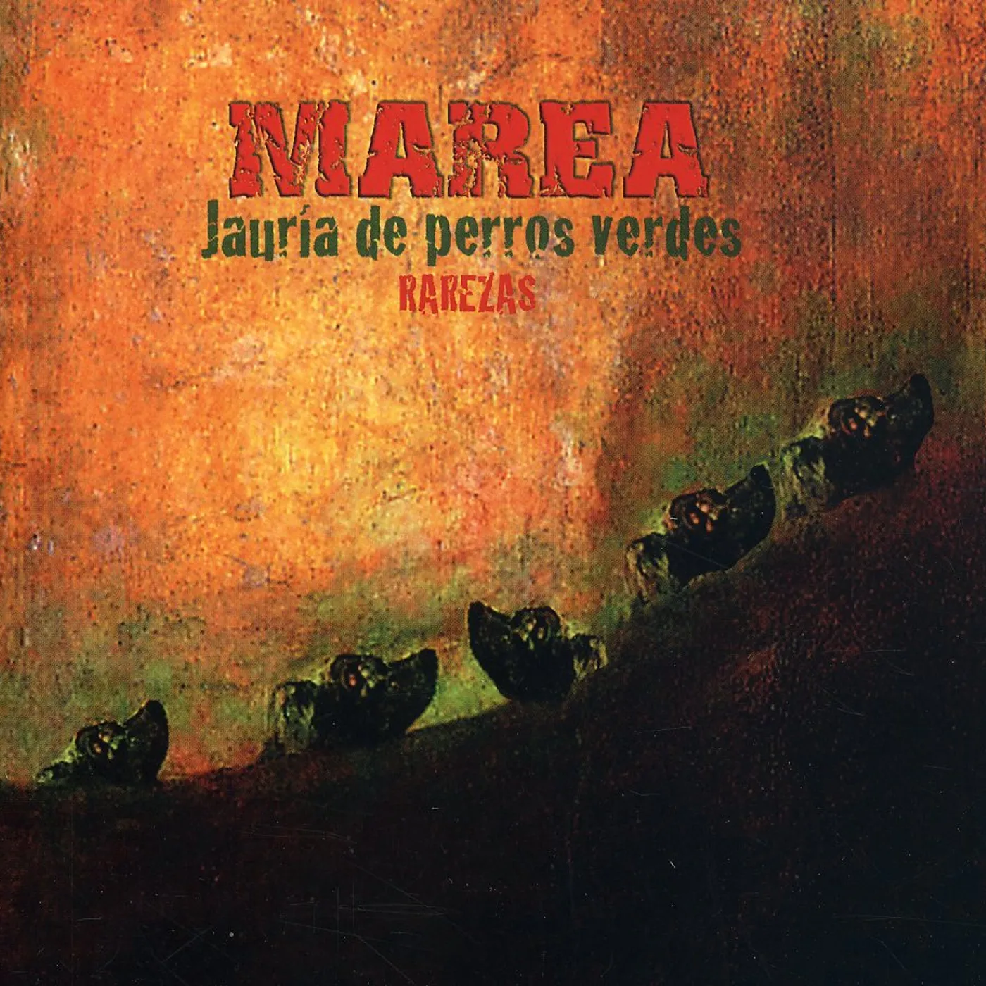 Marea JAURIA DE PERROS VERDES CD