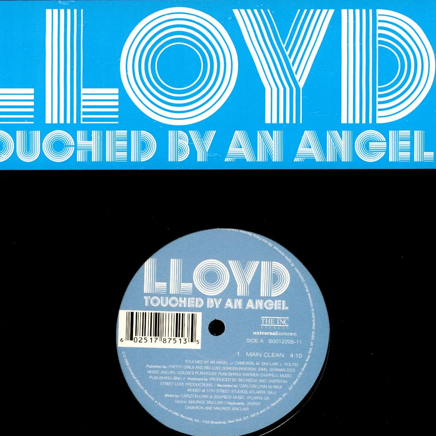 Lloyd TOUCHED BY AN ANGEL (X3) Vinyl Record