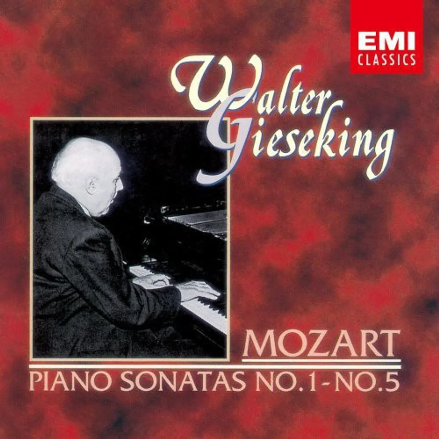 Walter Gieseking MOZART: PIANO SONATA NO 1-5 CD