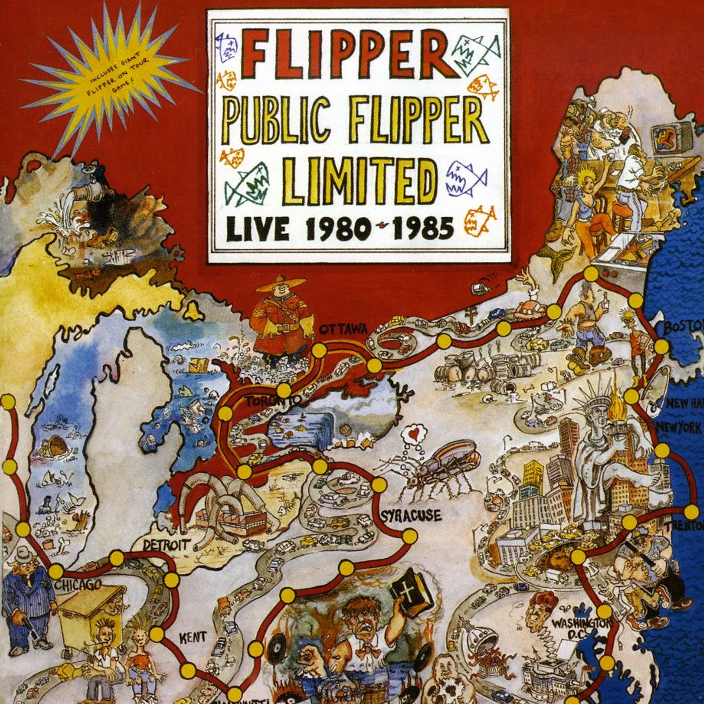 PUBLIC FLIPPER LIMITED LIVE 1980-1985 CD