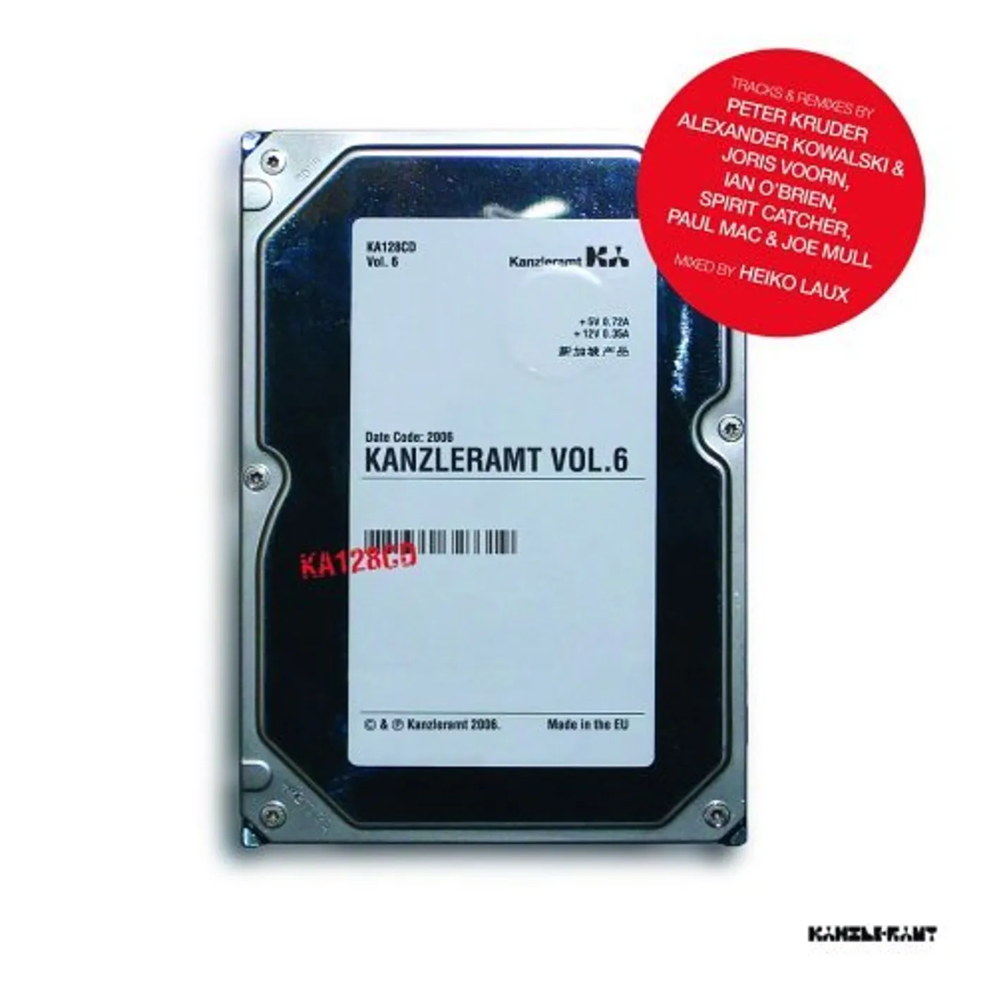 KANZLERAMT 6 MIXED BY HEIKO LAUX CD