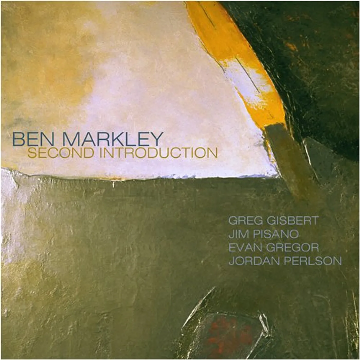 Ben Markley SECOND INTRODUCTION CD