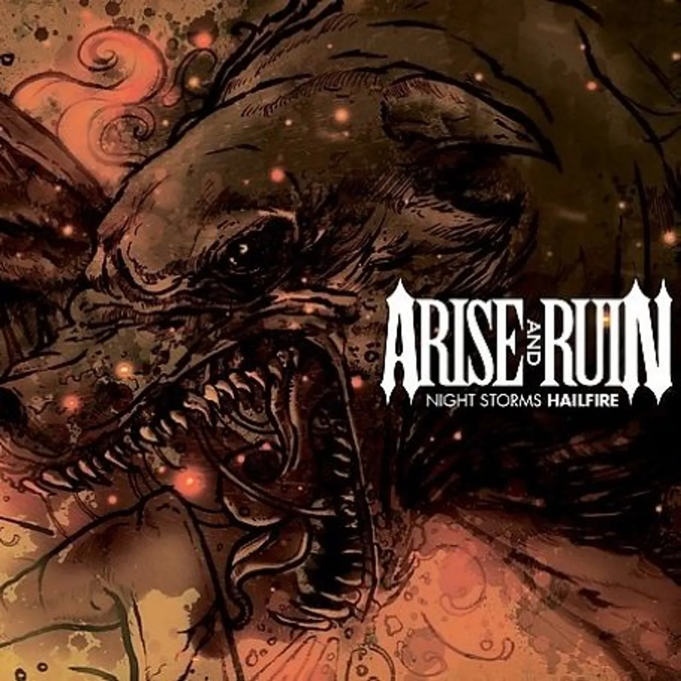 Arise And Ruin NIGHT STORMS THE HAILFIRE CD