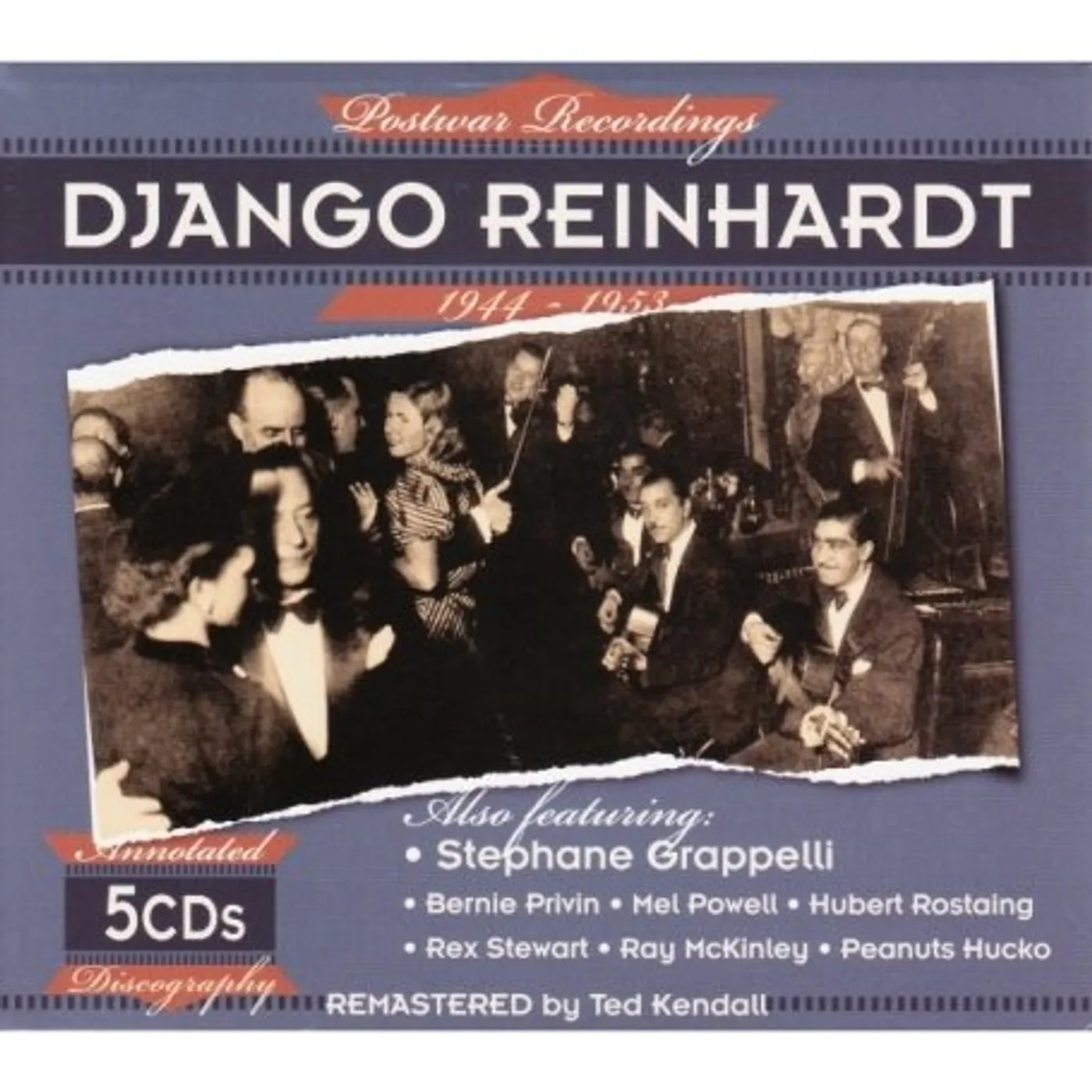Django Reinhardt POSTWAR RECORDINGS 1944-1953 CD