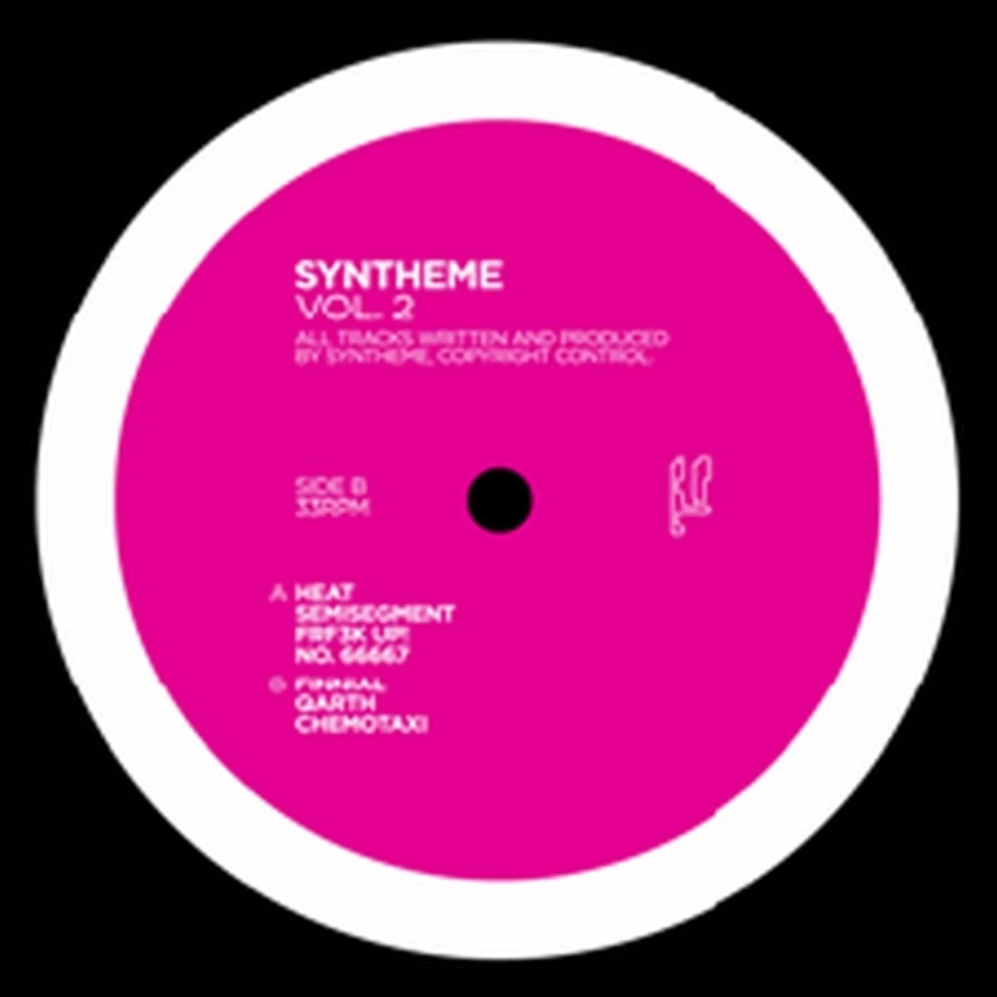 Syntheme VOLUME 2 Vinyl Record