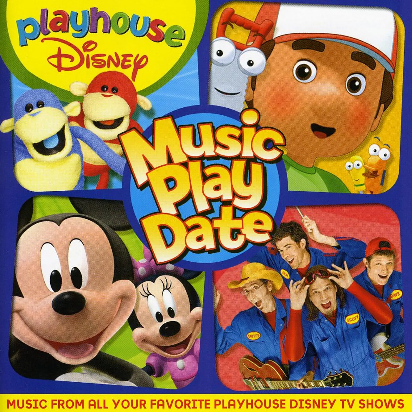 Playhouse Disney MUSIC PLAY DATE CD