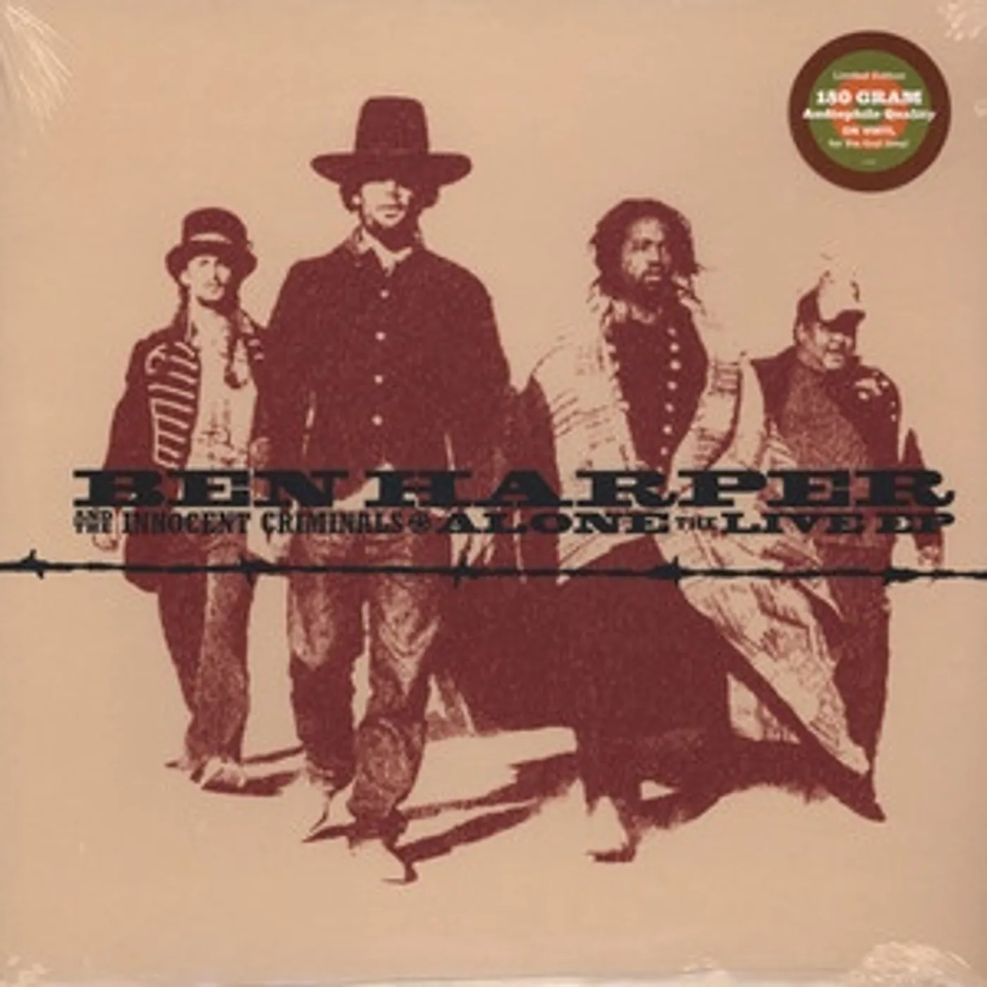 Ben Harper ALONE - LIVE EP Vinyl Record