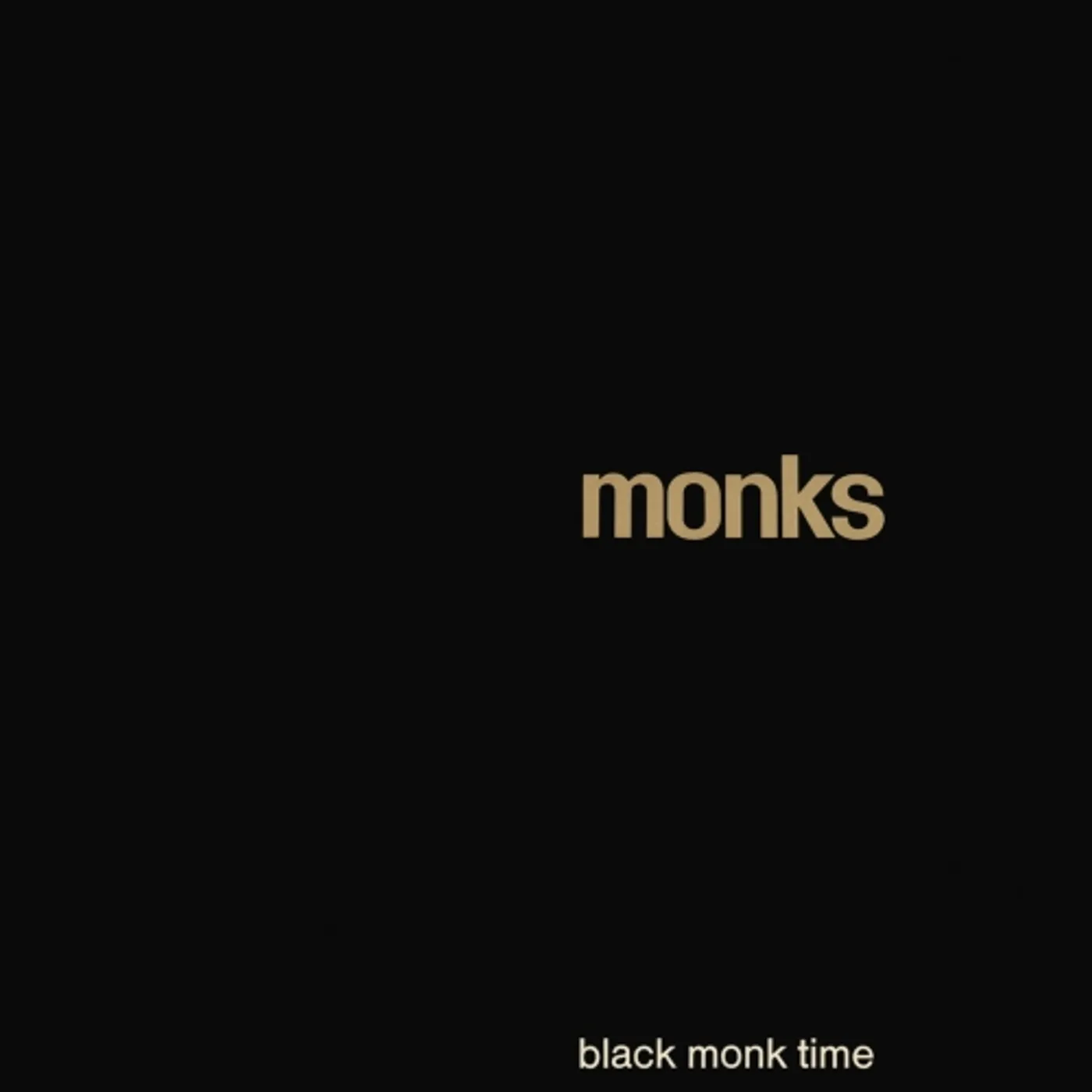 Monks Black Monk Time Vinyl Record