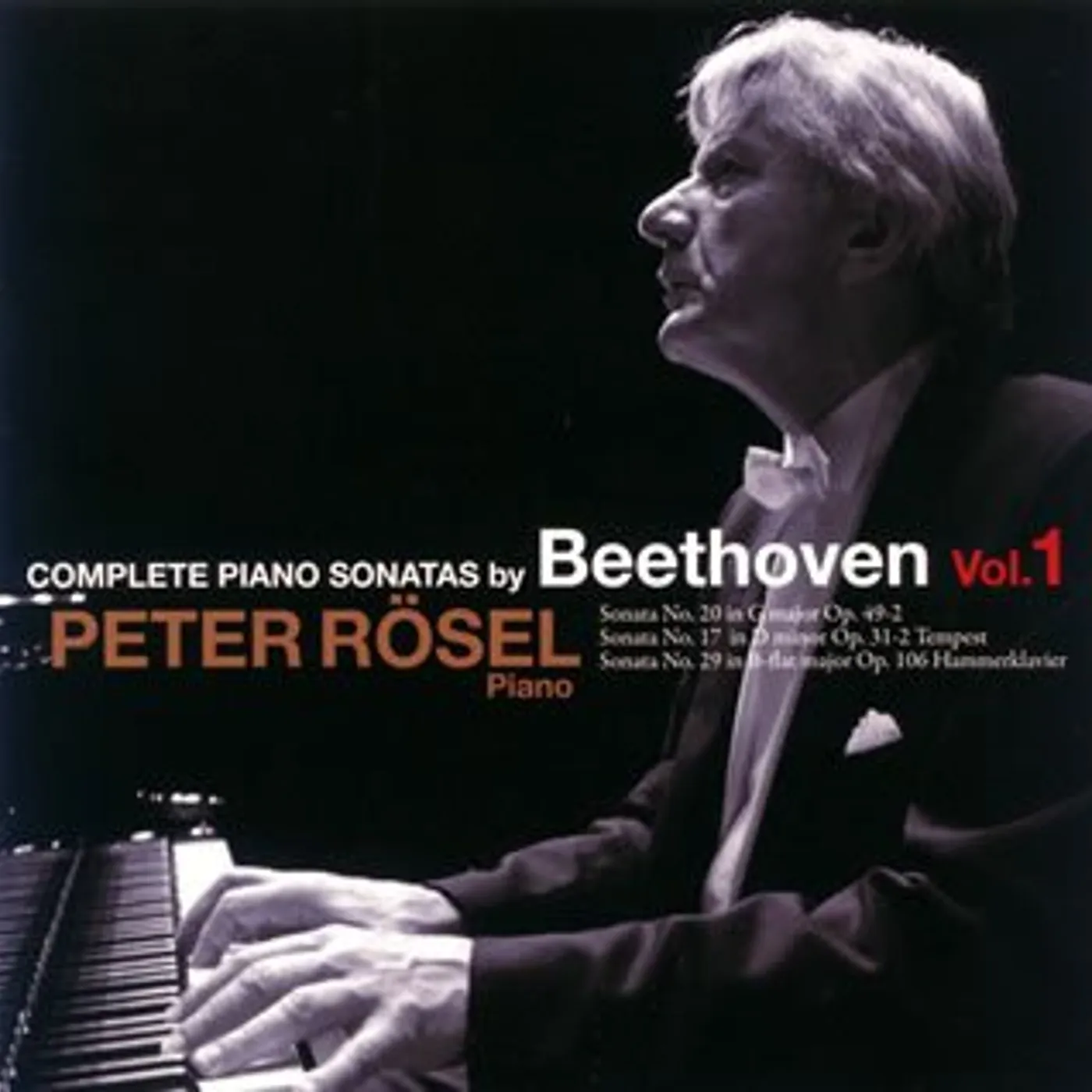 Peter Rosel BEETHOVEN PIANO SONATA I: #20, 17, 29 CD