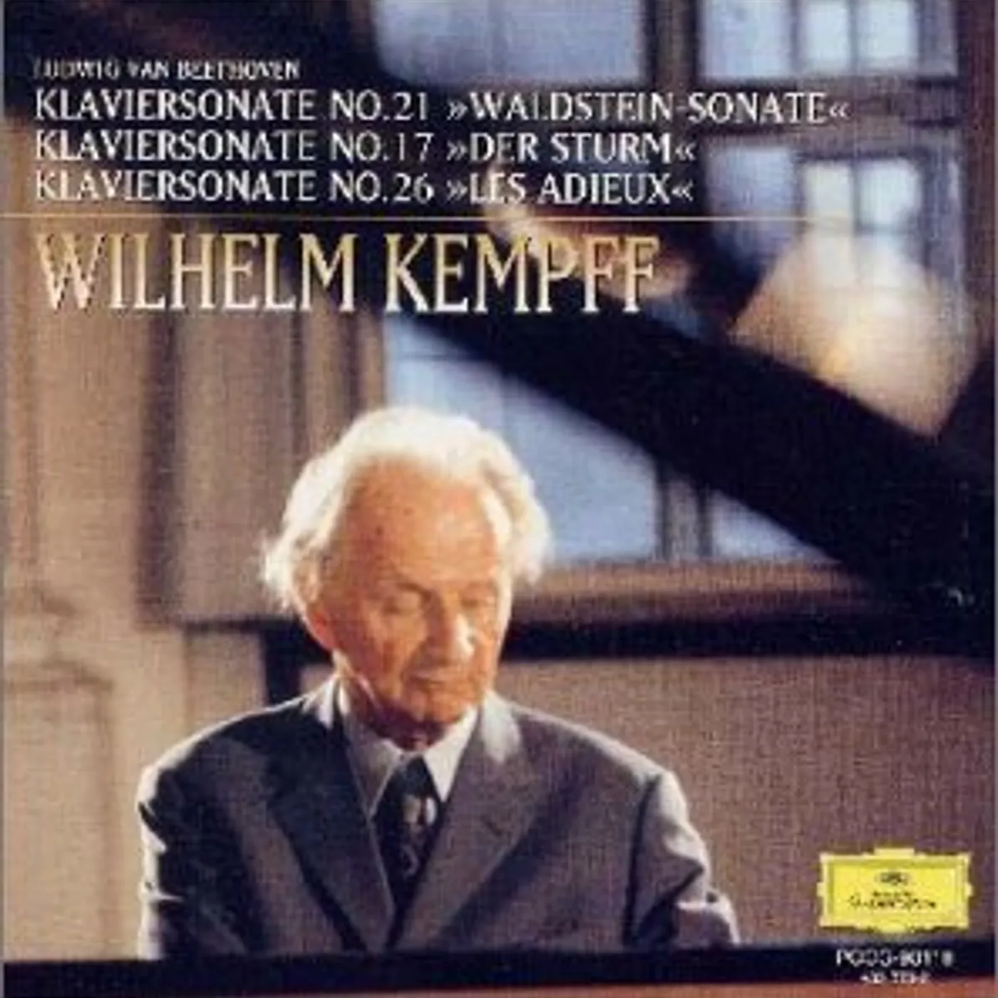 Wilhelm Kempff BEETHOVEN: KLAVIERSONATEN WALDSTEIN CD