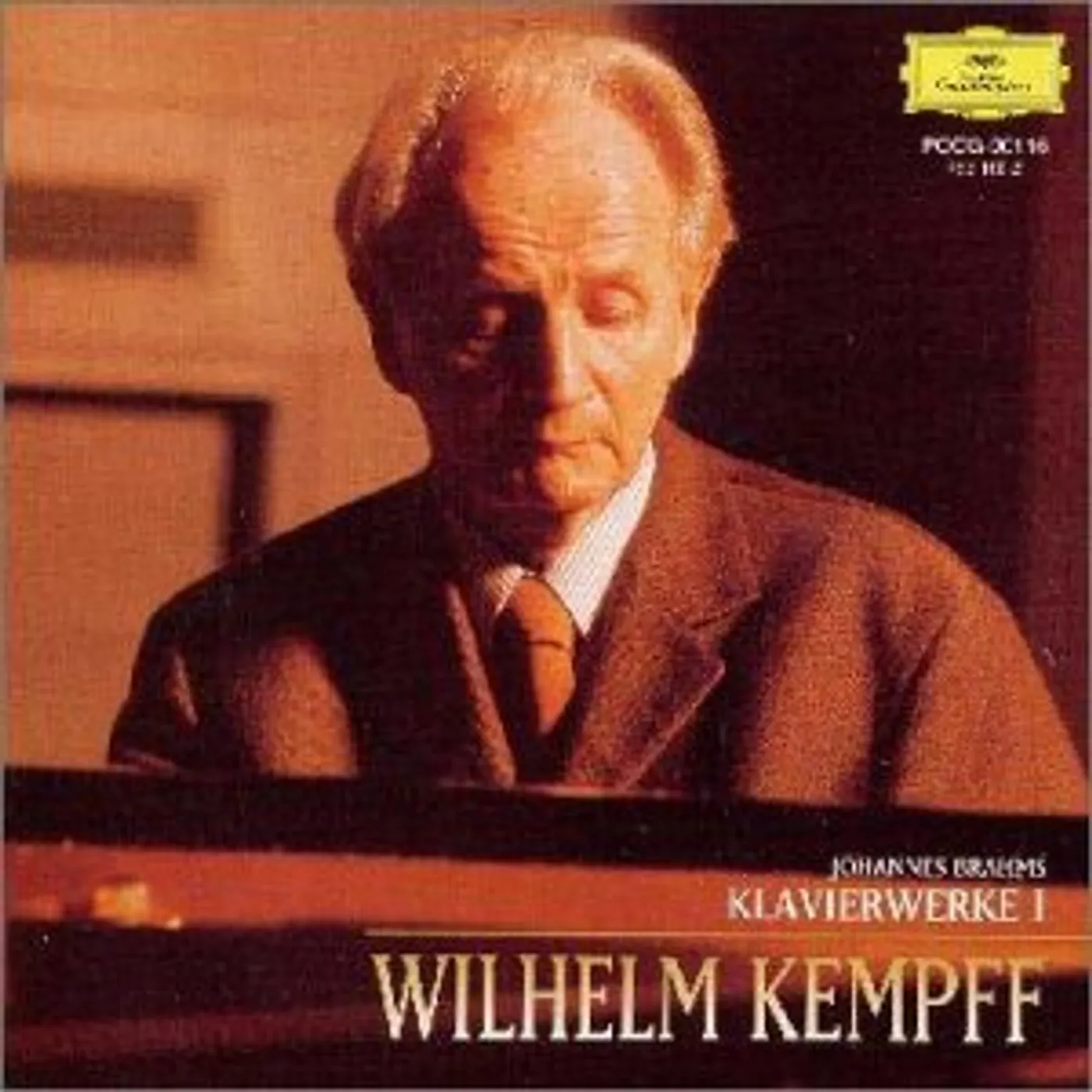 Wilhelm Kempff BRAHMS: KLAVIERWERKE VOL 1 CD