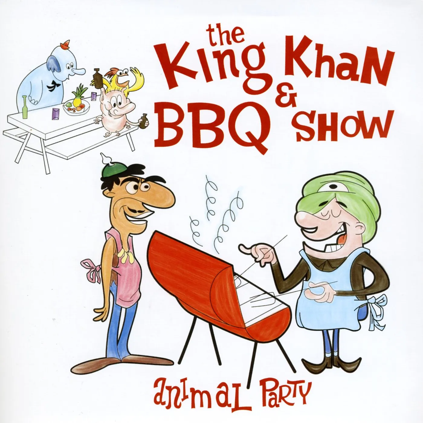 The King Khan & BBQ Show Animal Party Vinyl Record