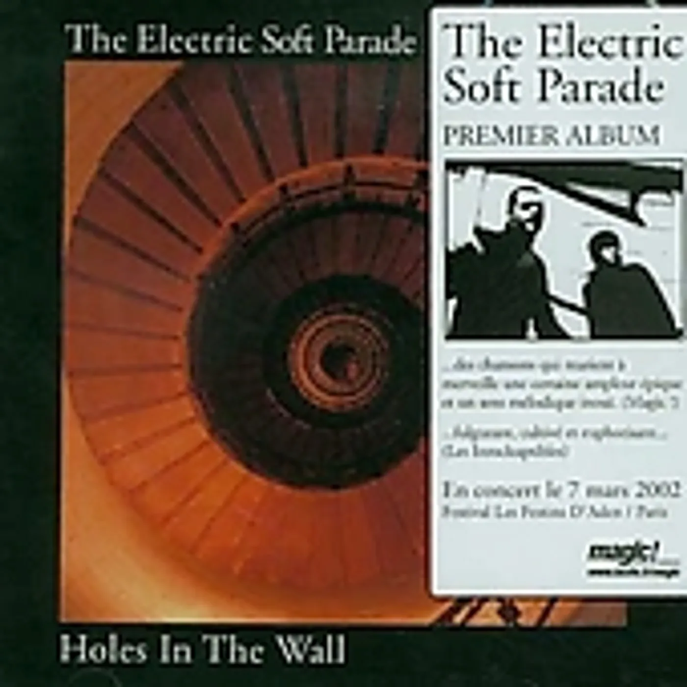 The Electric Soft Parade HOLES IN THE WALL CD