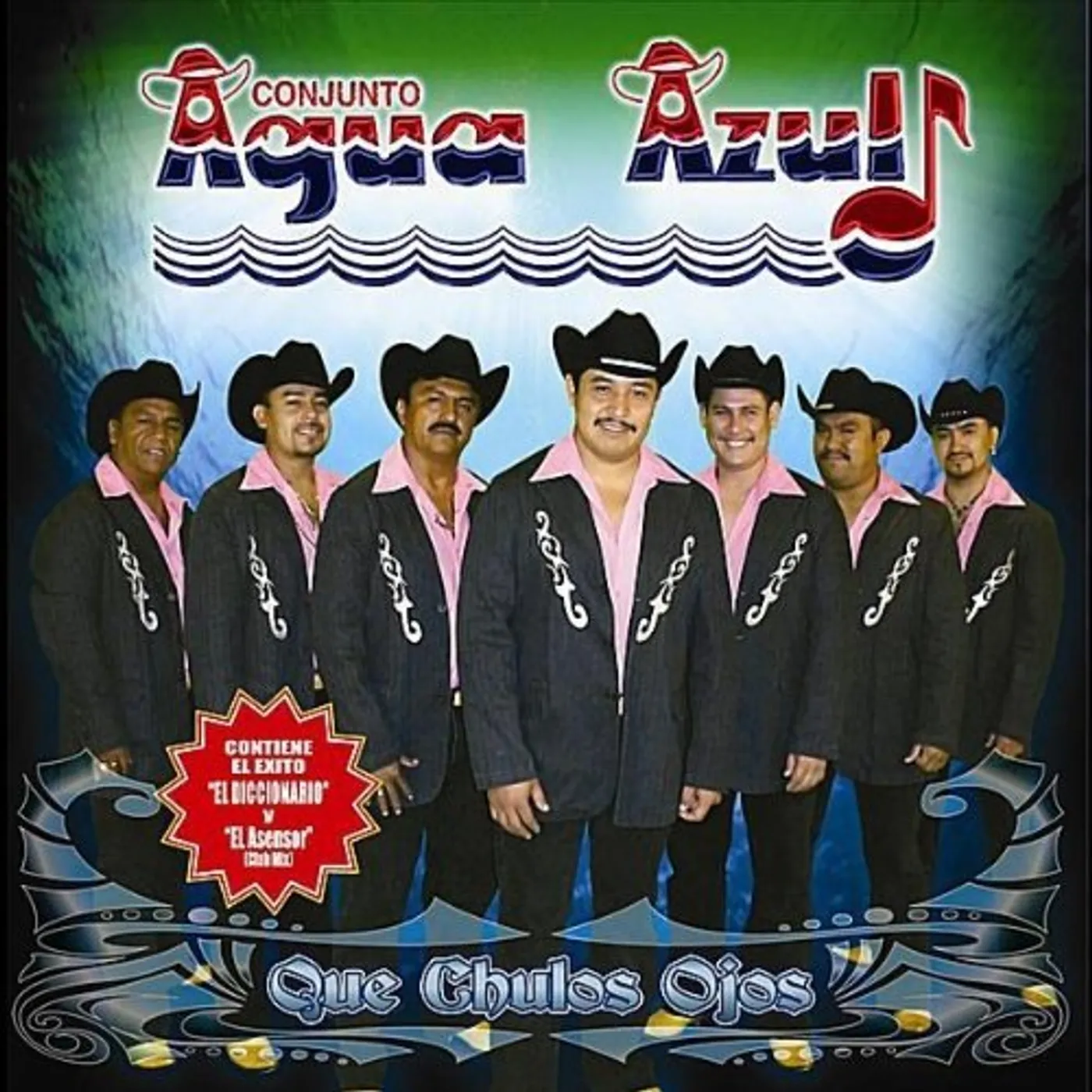 Agua Azul QUE CHULOS OJOS CD
