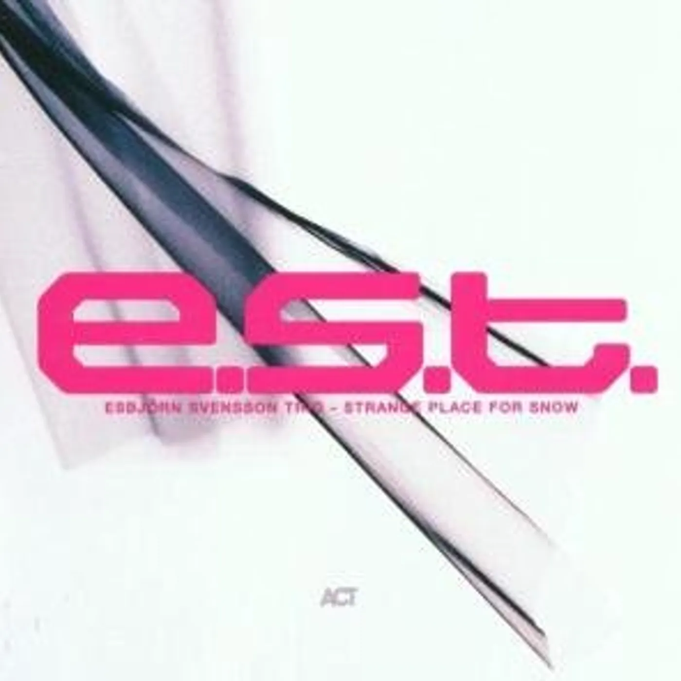 Esbjörn Svensson Trio STRANGE PLACES FOR SNOW CD