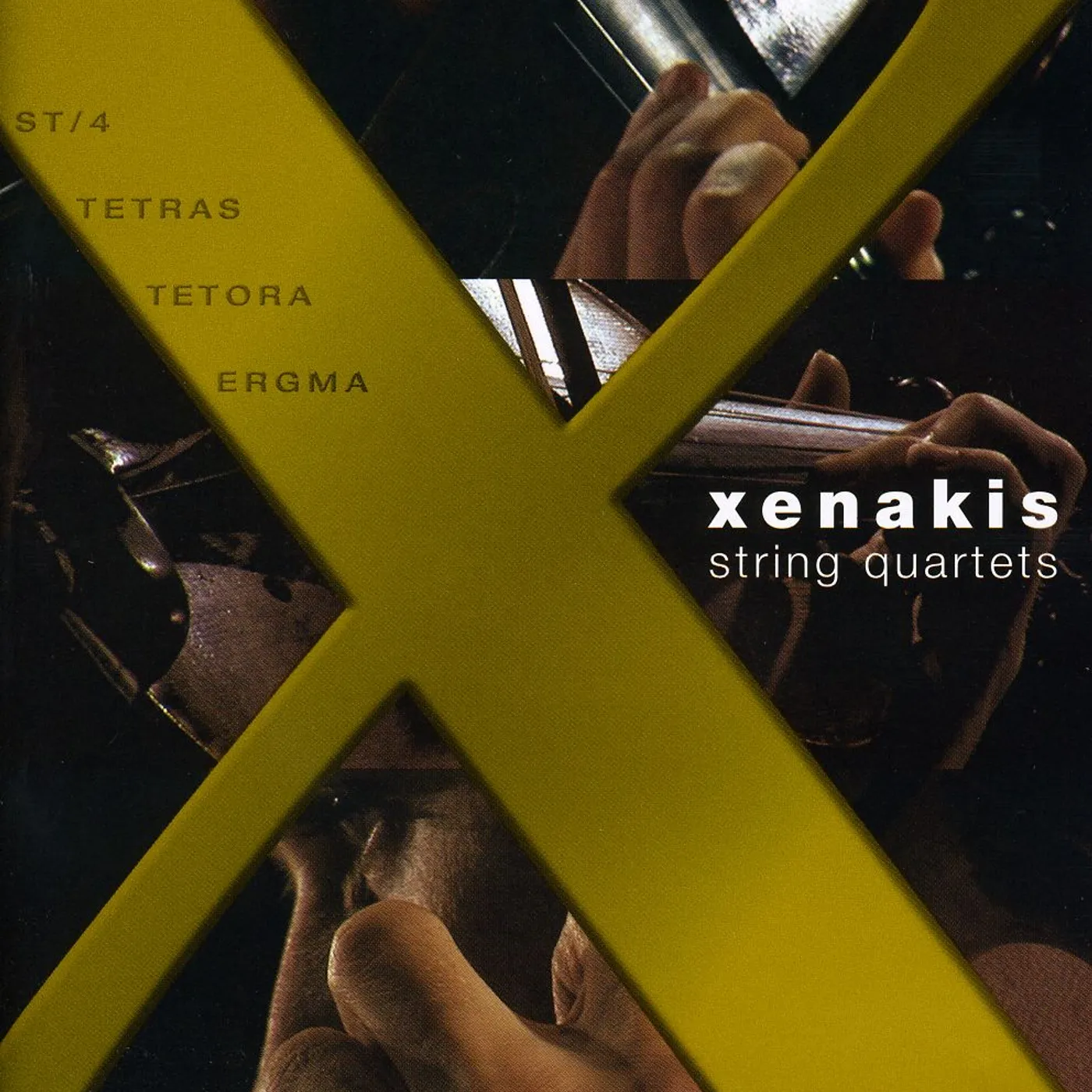 Iannis Xenakis STRING QUARTETS: JACK QUARTET DVD