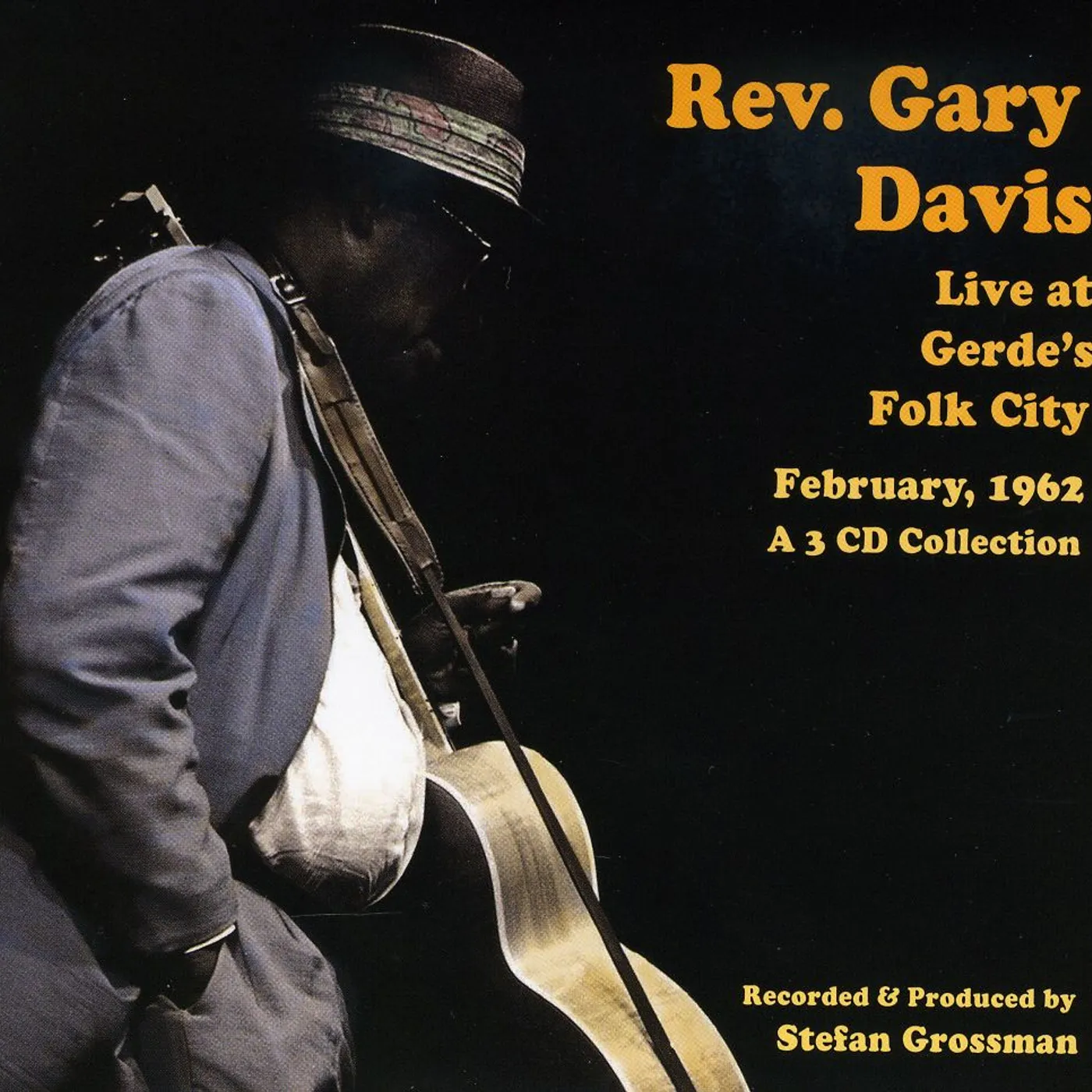 Rev. Gary Davis LIVE AT GERDES FOLK CITY 1962 CD