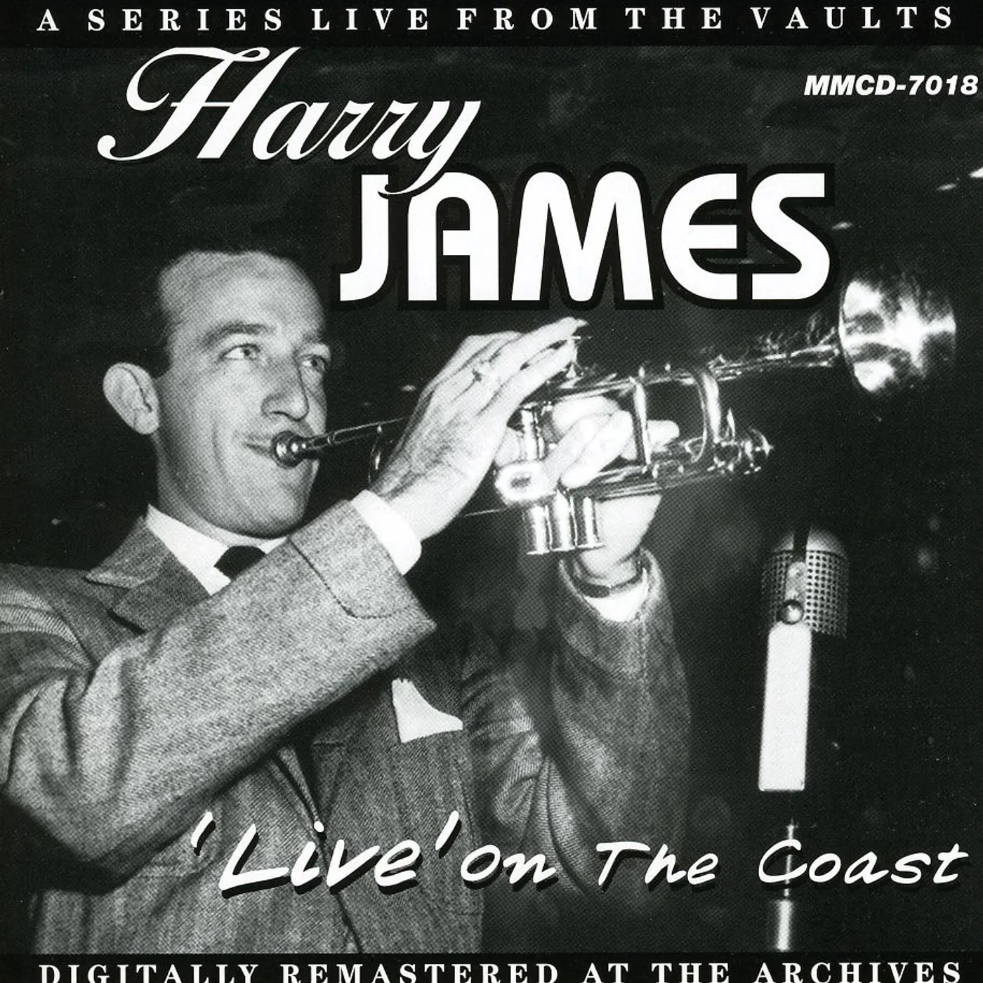 Harry James LIVE ON THE COAST CD