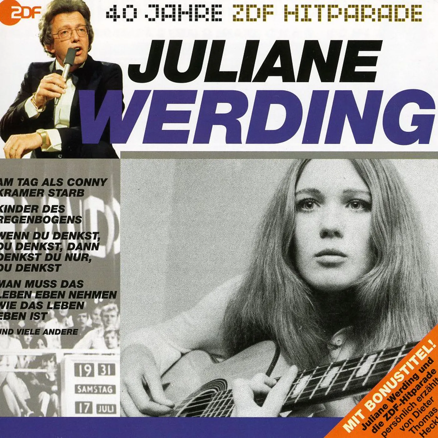 Juliane Werding DAS BESTE AUS 40 JAHREN HITPARADE CD