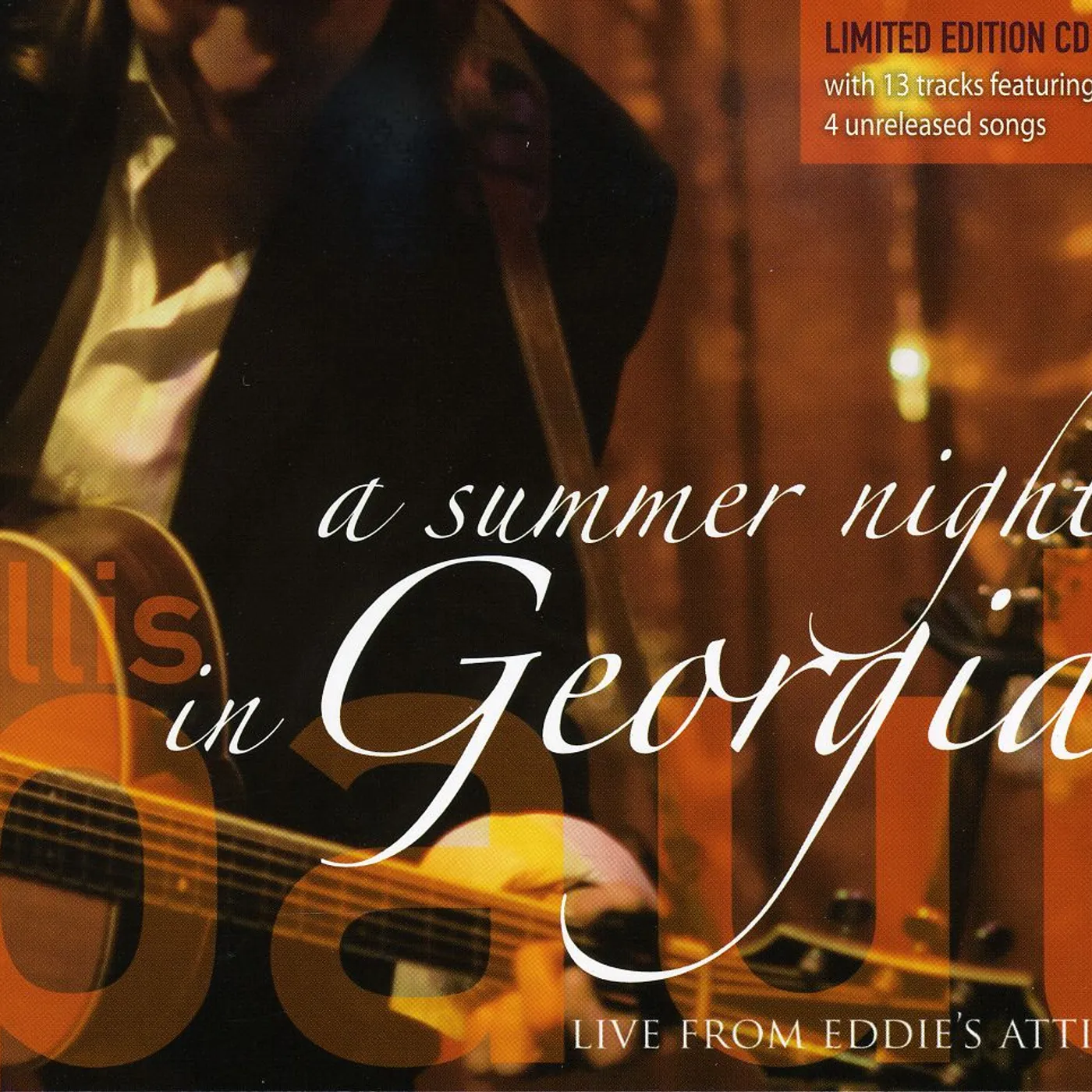 Ellis Paul SUMMER NIGHT IN GEORGIA CD