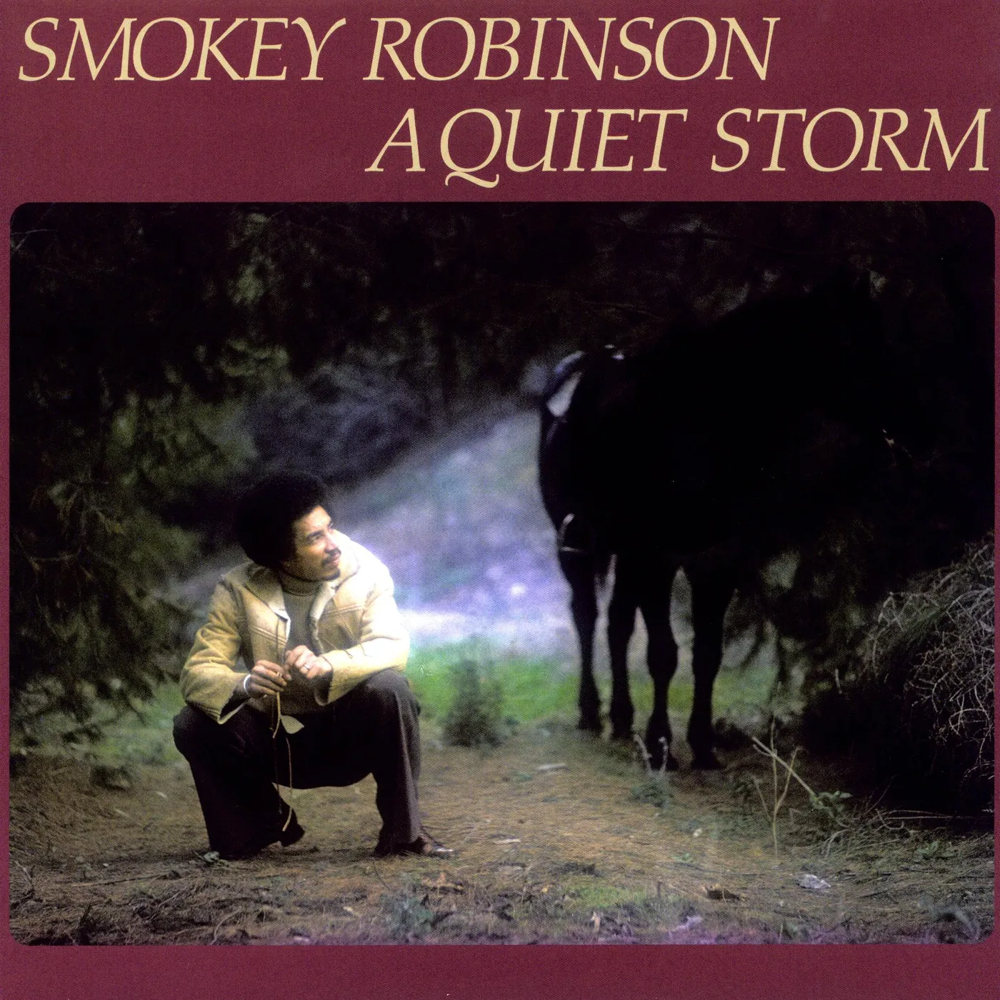 Smokey Robinson QUIET STORM Vinyl Record - 180 Gram Pressing, Reissue
