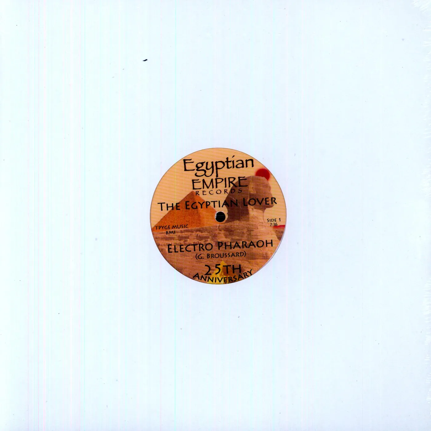 Egyptian Lover ELECTRO PHAROAH / KEEP IT HOT Vinyl Record