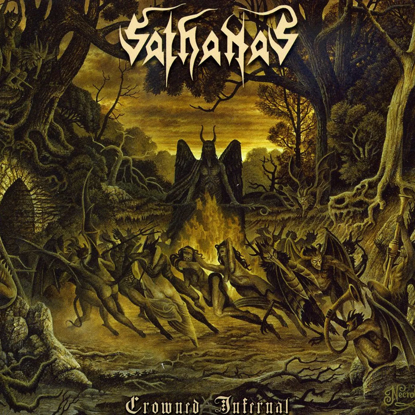Sathanas CROWNED INFERNAL CD