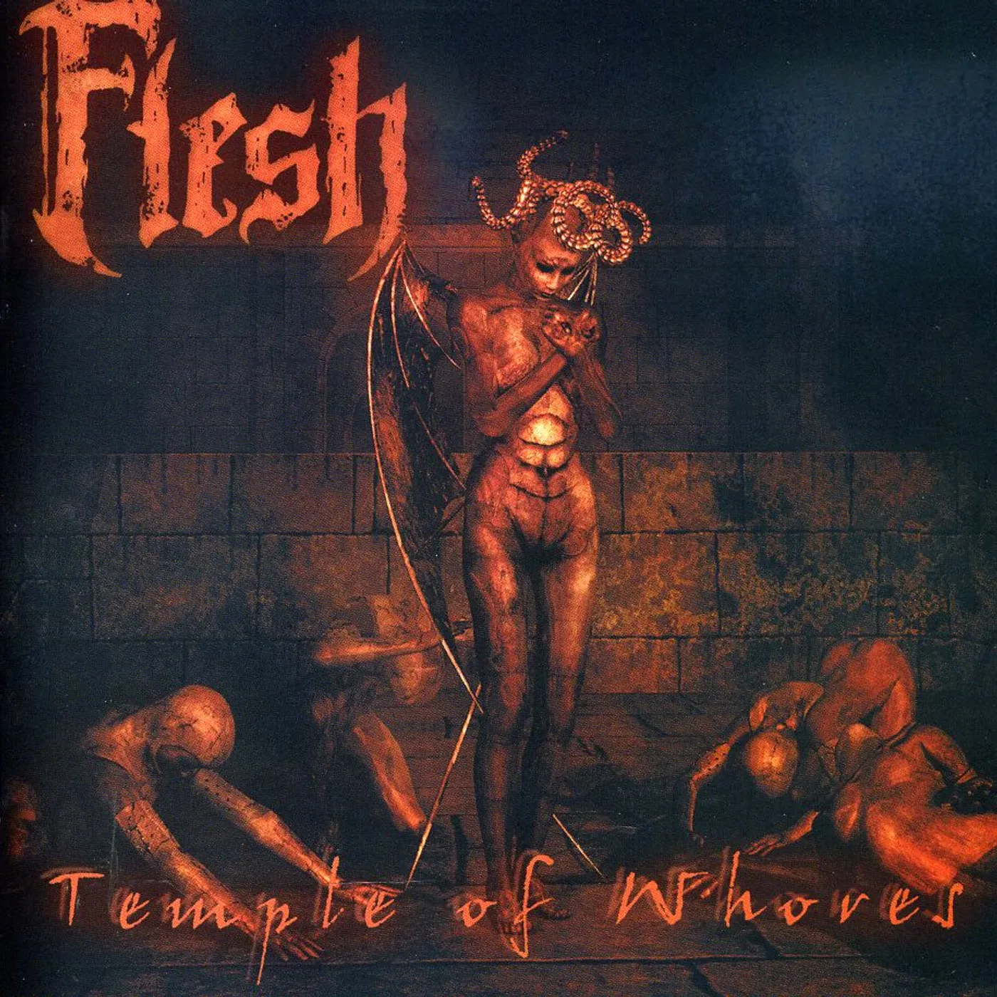 Flesh TEMPLE OF WHORES CD