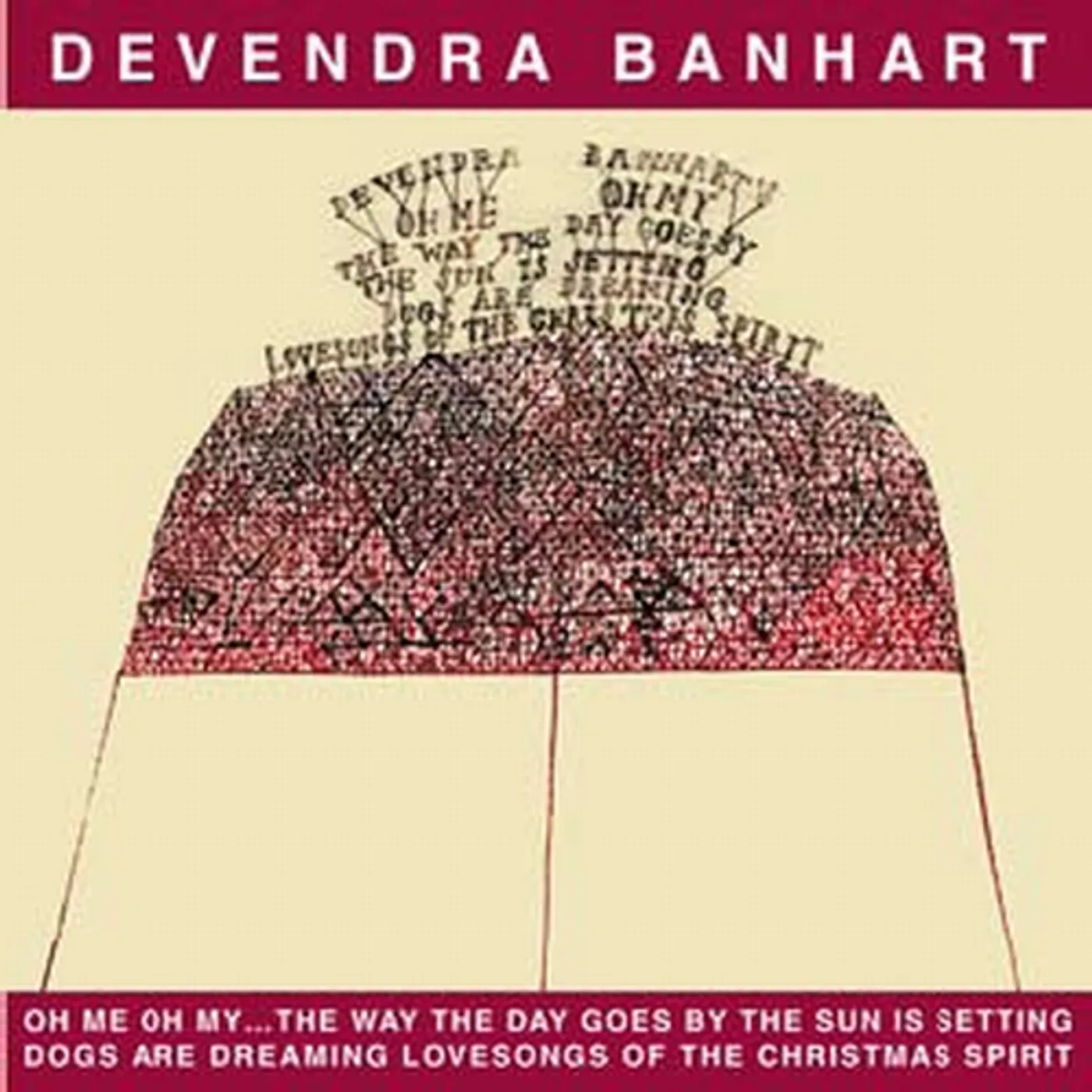 Devendra Banhart OH ME OH MY: WAY THE DAY GOES CHRISTMAS SPIRIT Vinyl Record
