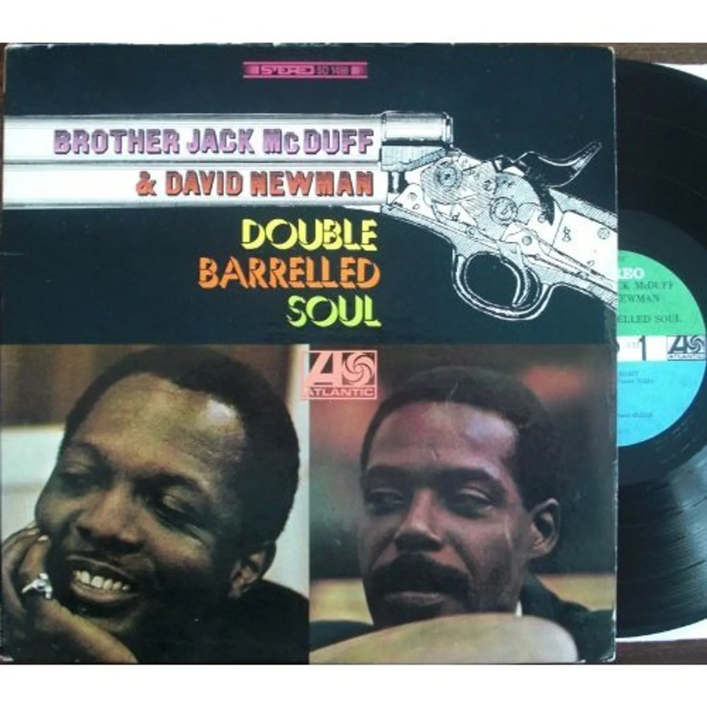 Brother Jack Mcduff DOUBLE BARRELLED SOUL Vinyl Record