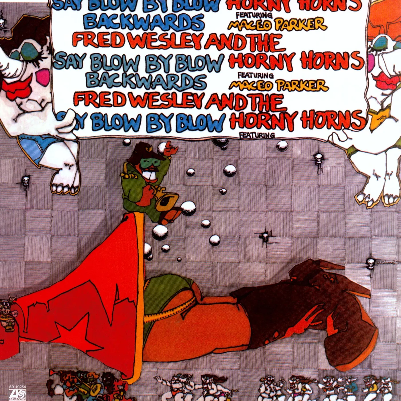 Fred Wesley & The Horny Horns SAY BLOW BY BLOW BACKWARDS Vinyl Record