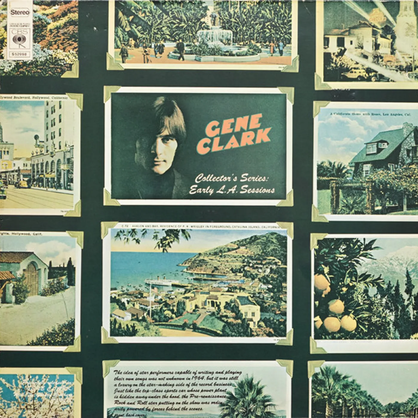 Gene Clark COLLECTOR'S SERIES: EARLY LA SESSIONS Vinyl Record