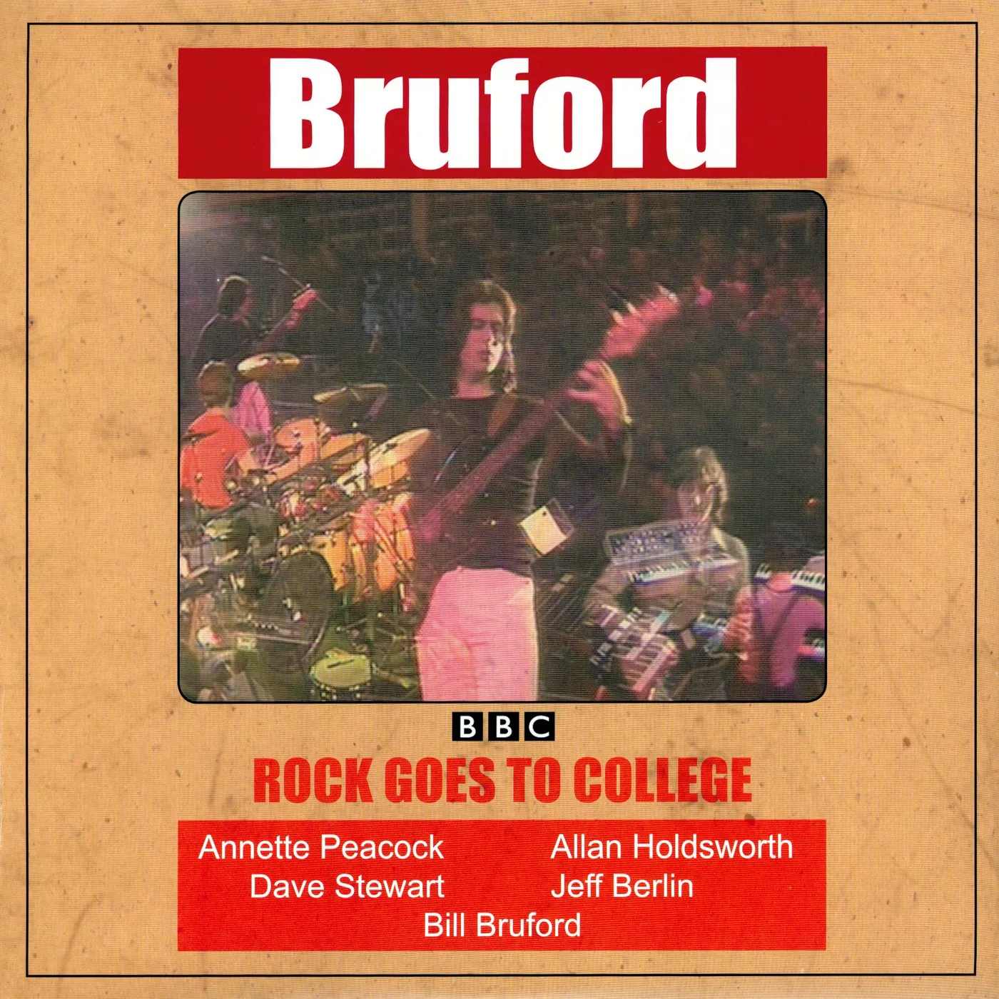 Bill Bruford Rock Goes To College Vinyl Record