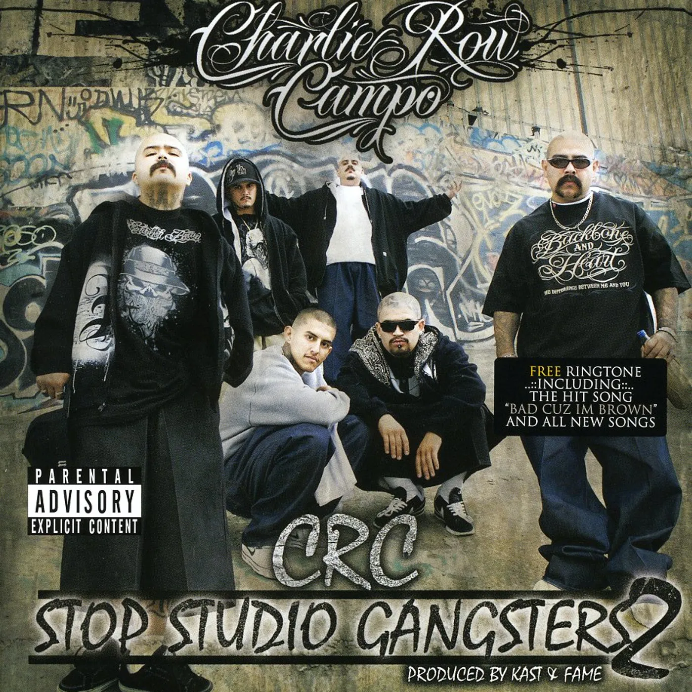 Charlie Row Campo STOP STUDIO GANGSTERS 2 CD
