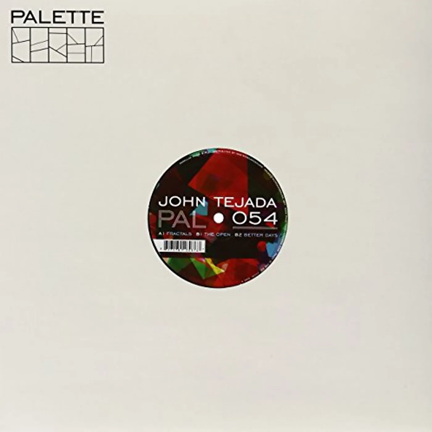 John Tejada Fractals Vinyl Record