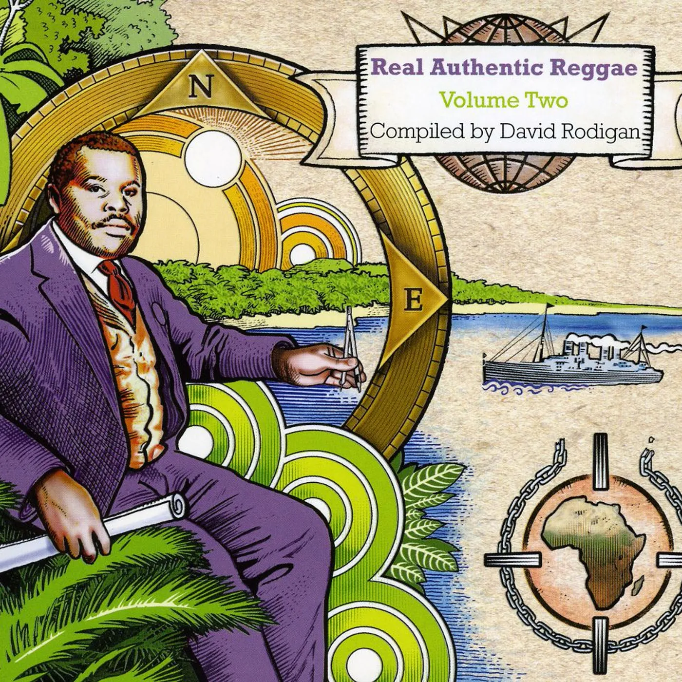 David Rodigan REAL AUTHENTIC REGGAE 2 CD