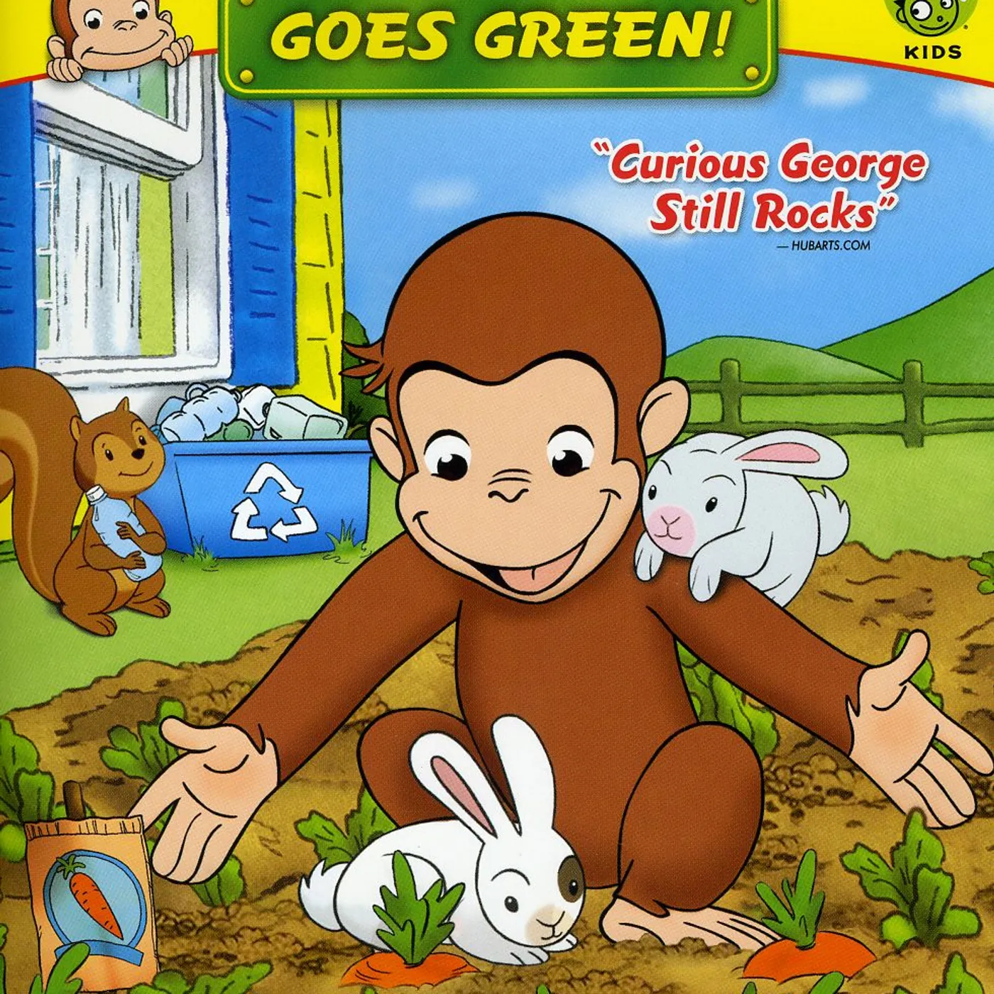CURIOUS GEORGE GOES GREEN DVD