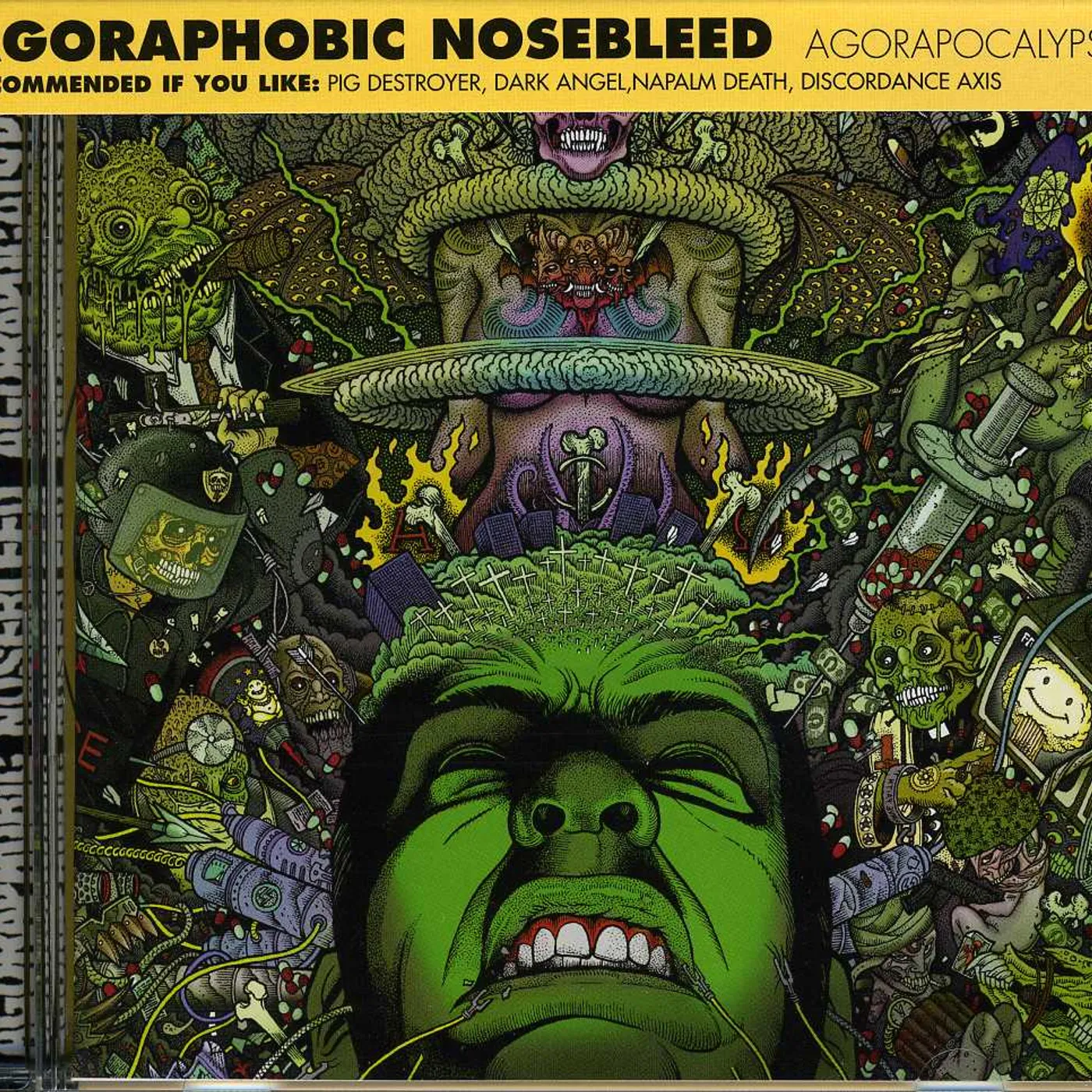 Agoraphobic Nosebleed AGORAPOCALYPSE CD