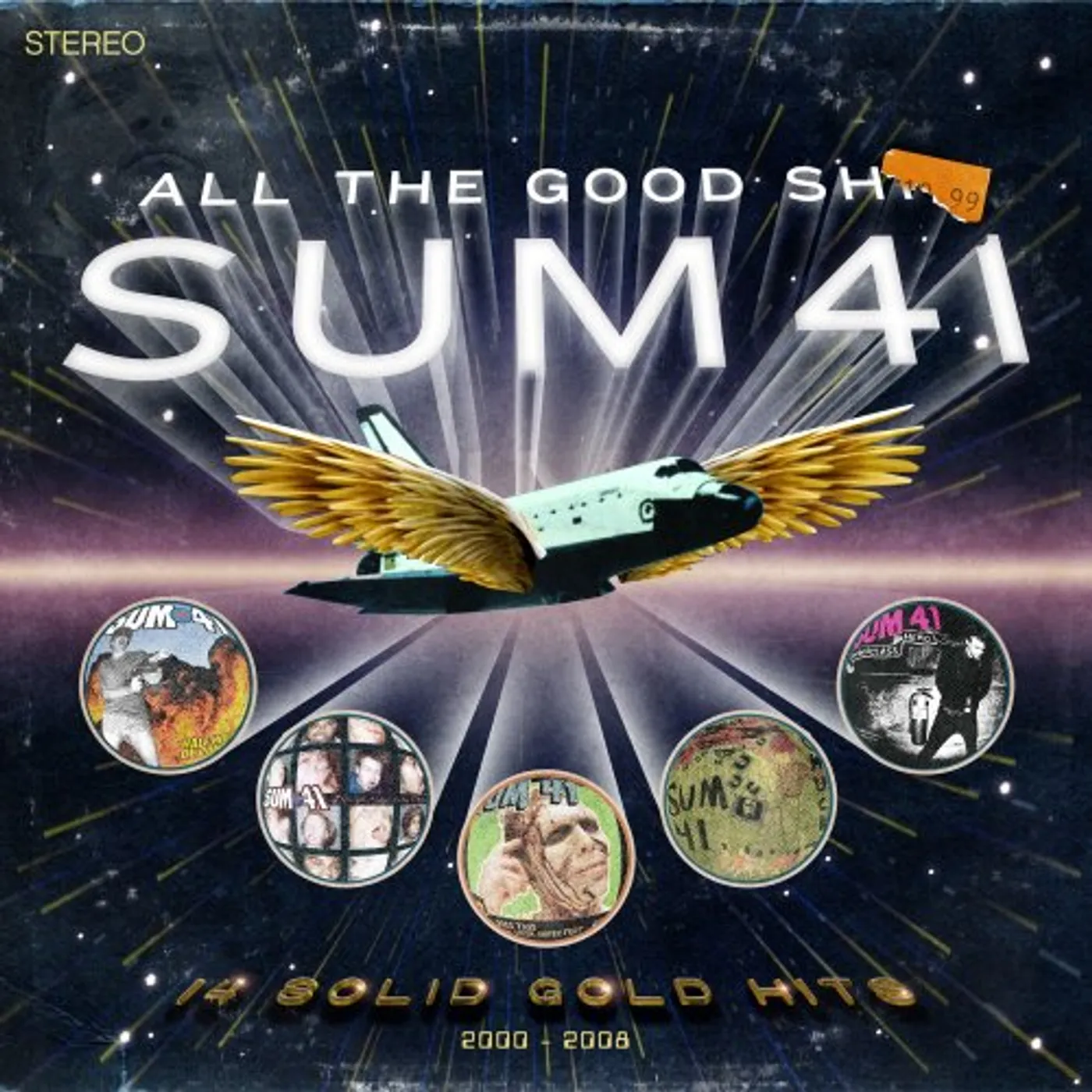 Sum 41 ALL THE GOOD SHIT: 14 SOLID GOLD HITS 2000-2008 CD